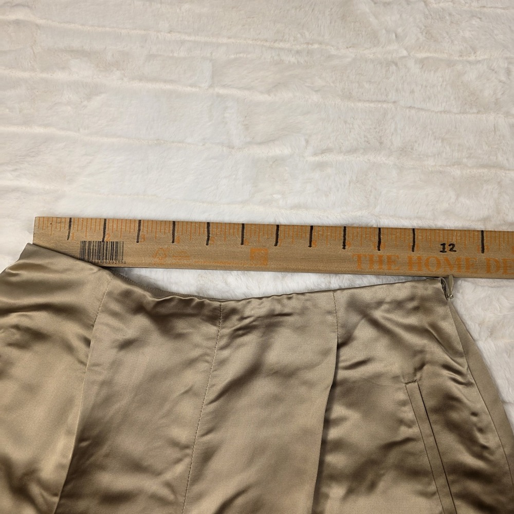 Ralph Lauren Purple Label Ainsworth Washed Silky Satin Shorts Womens 0 $990 - Picture 6 of 8